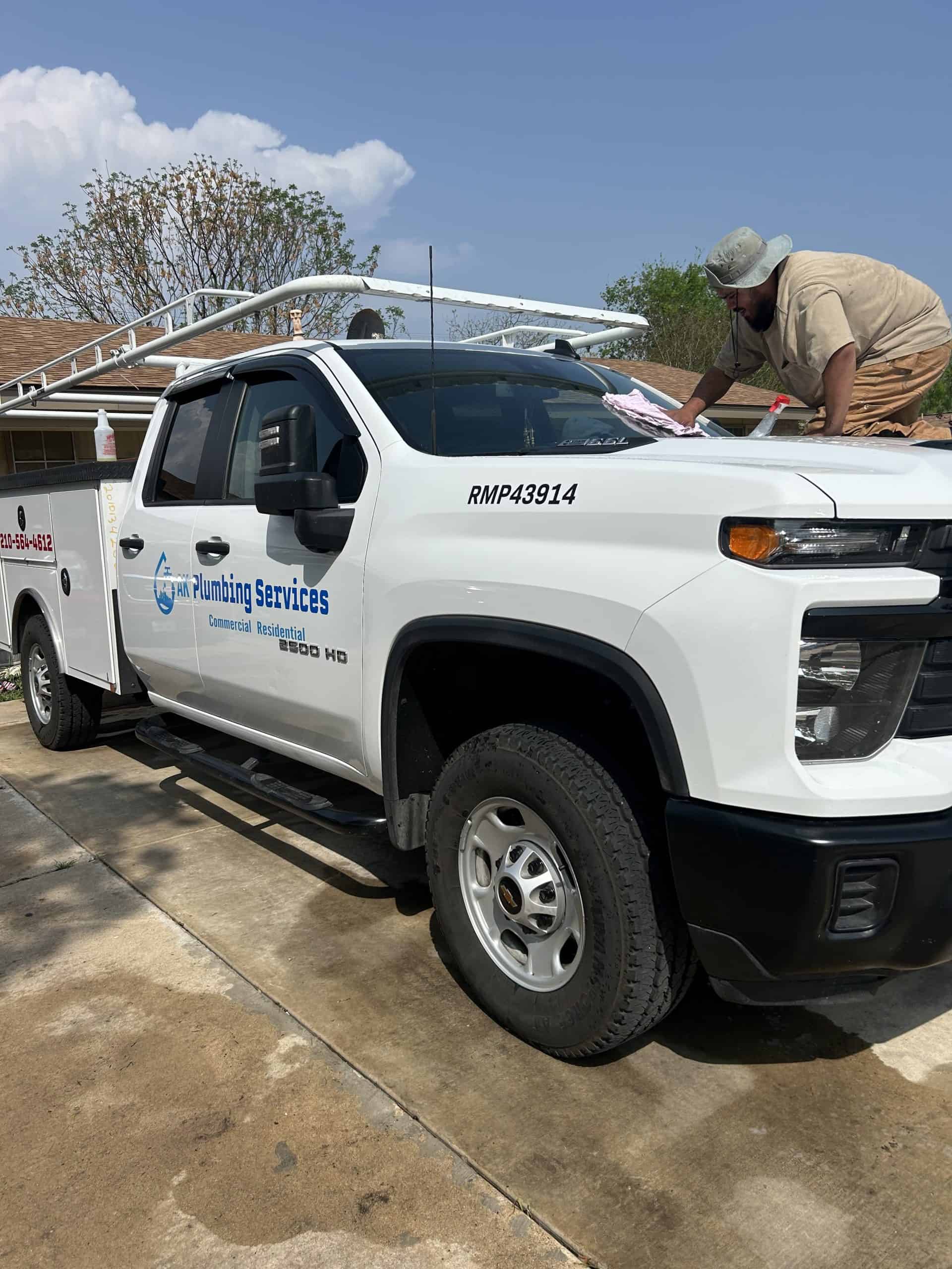 AK Plumbing Vehicle